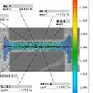 変位/ひずみ分布解析