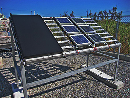 太陽電池モジュール暴露試験サンプル