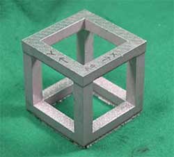 金属3DP積層造形材写真